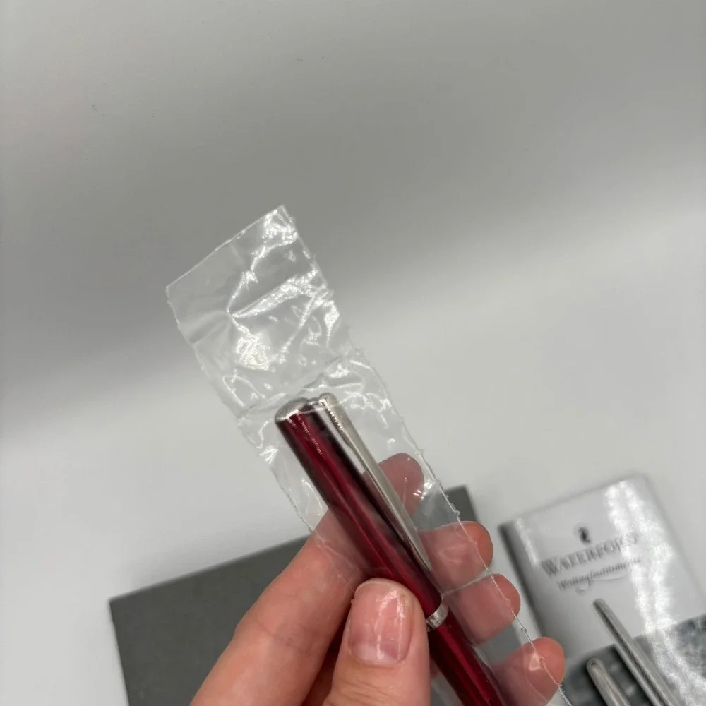 Waterford Glen Red Metallic Ballpoint Pen | New in‎ Box W409 Glendalough Gift